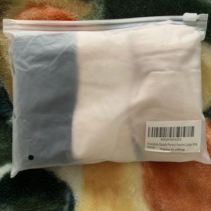 COPY - Freedom Goods Women's 3-pack Period Panties, size Medium